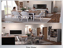 TEPE HOME'LA K���K ALANLARA AKILLI ��Z�MLER